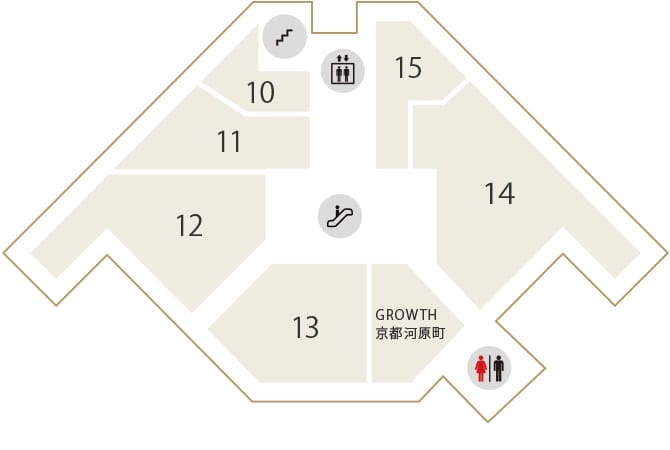 7階のフロアマップ